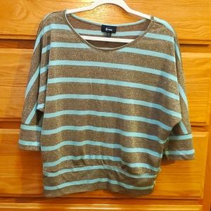 Gold and Mint loose Top